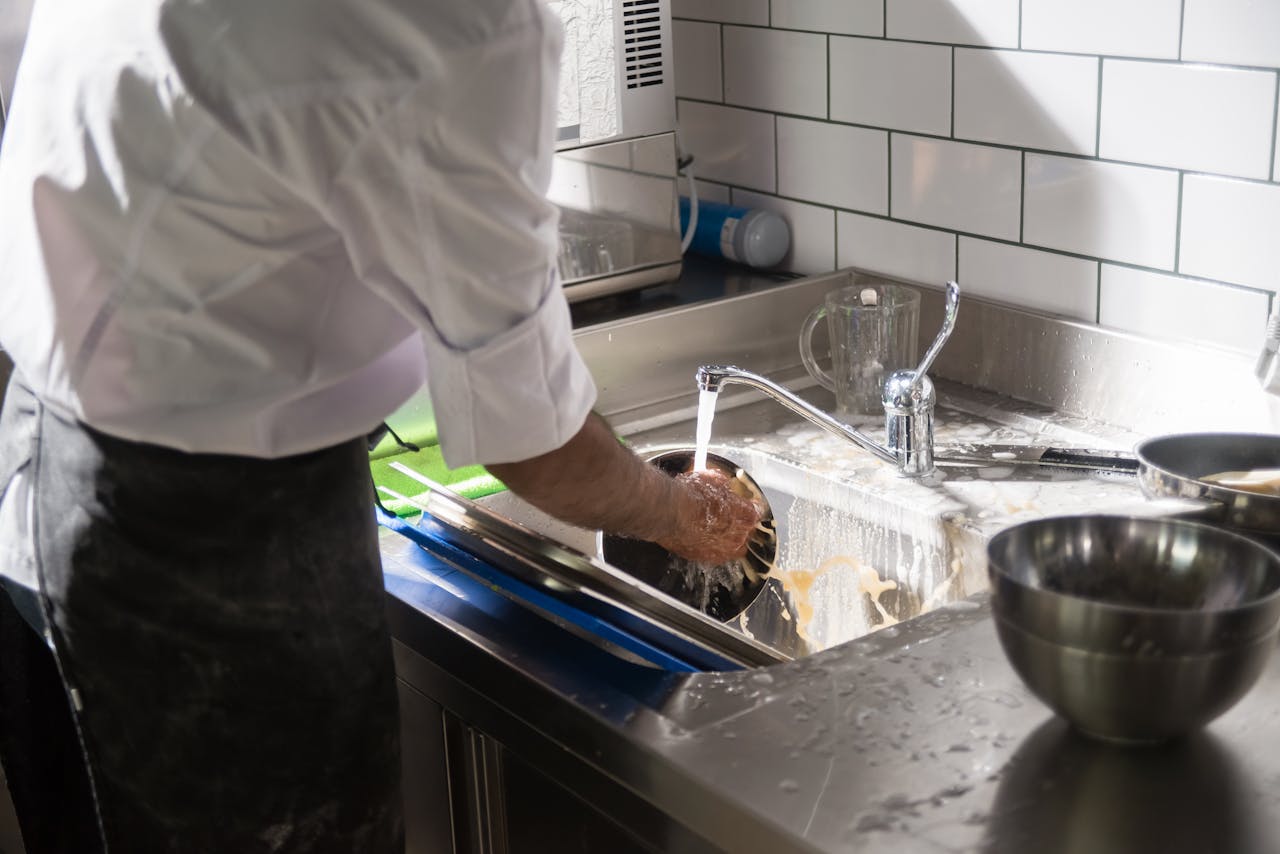 Professional grease trap cleaning service commercial kitchen Toledo OH